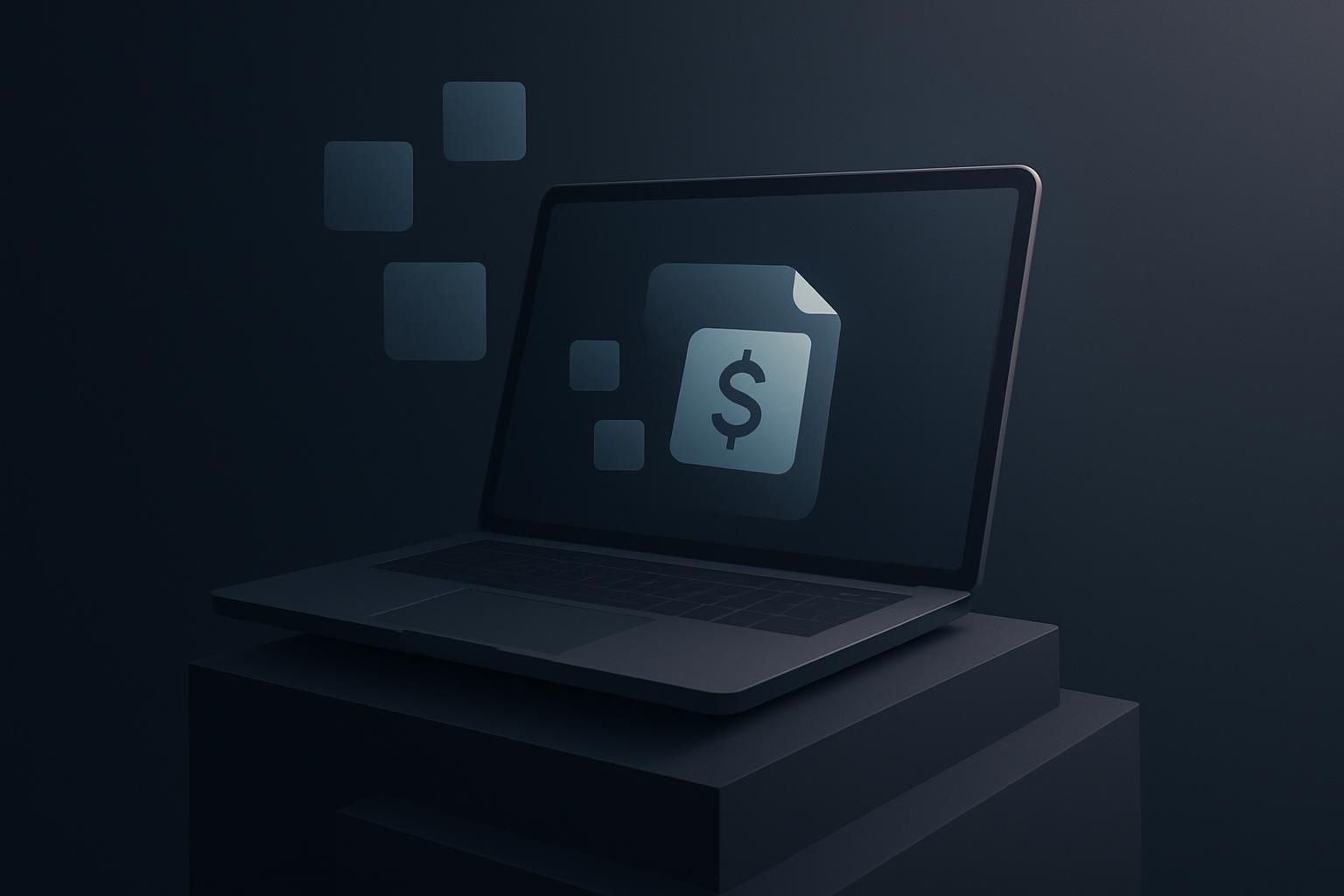 An overview of digital product platforms with icons representing ebooks, PDFs, and digital storefronts.